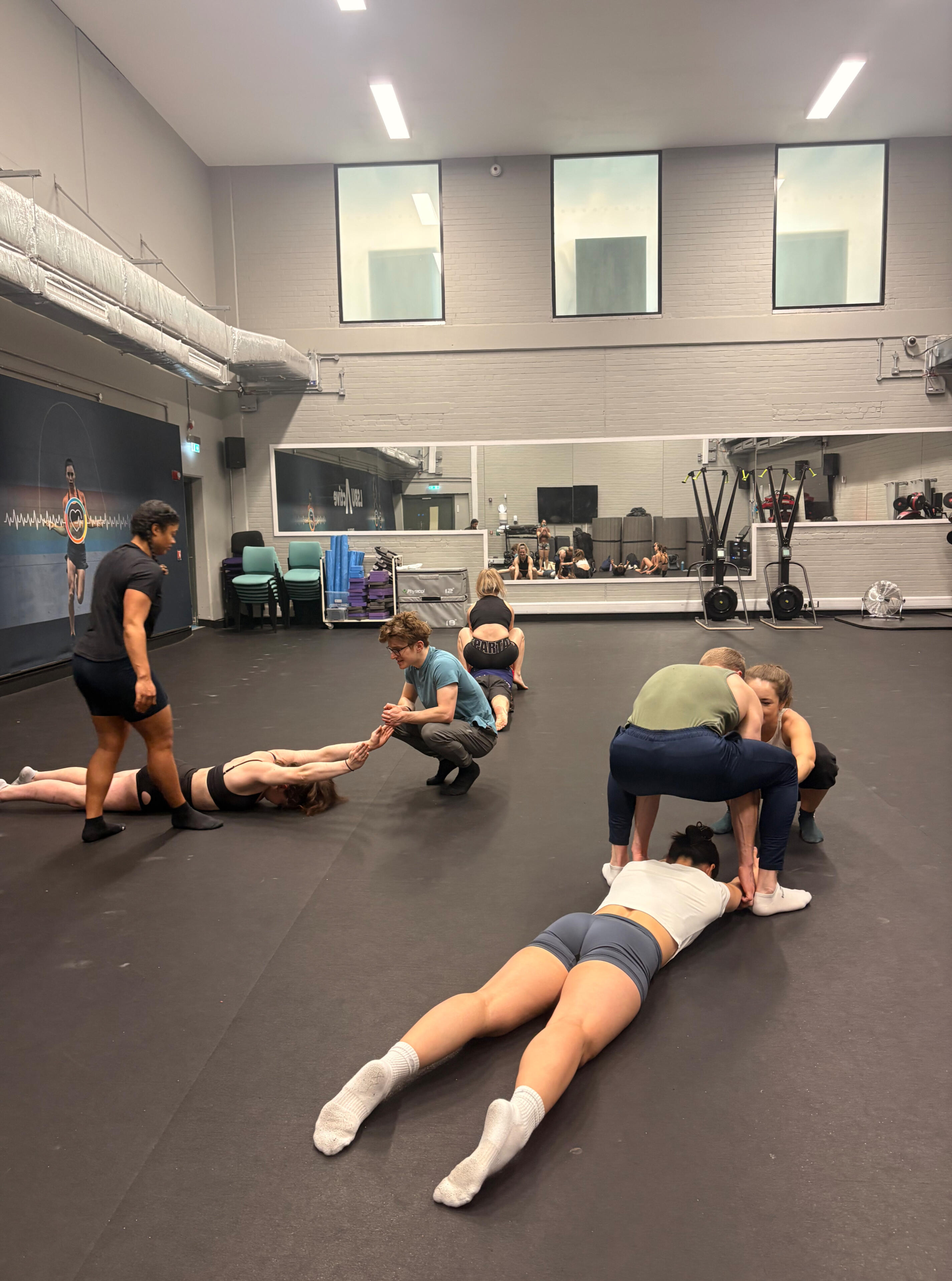 Past handstand workshop moment